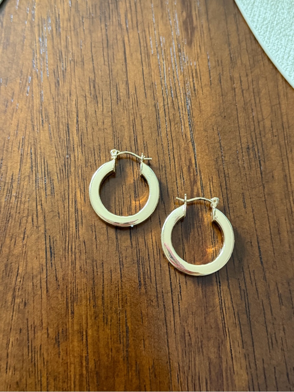 Gold Hoop Earrings - Classic Women Jewelry